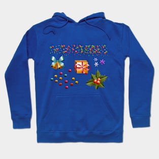 Merry Christmas Tree Decorations Hoodie